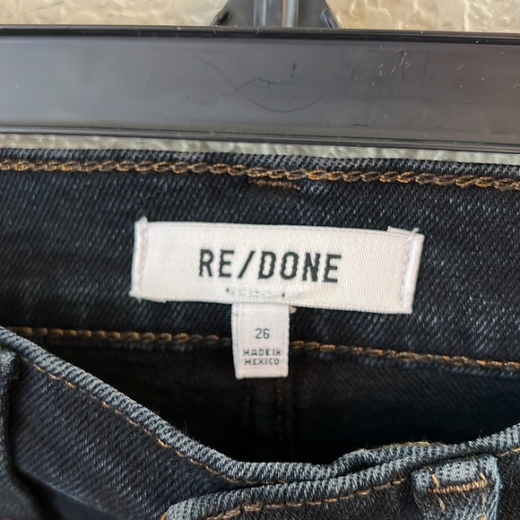 Re/Done 70s Ultra High Rise Stove Pipe Jeans - Picture 7 of 14